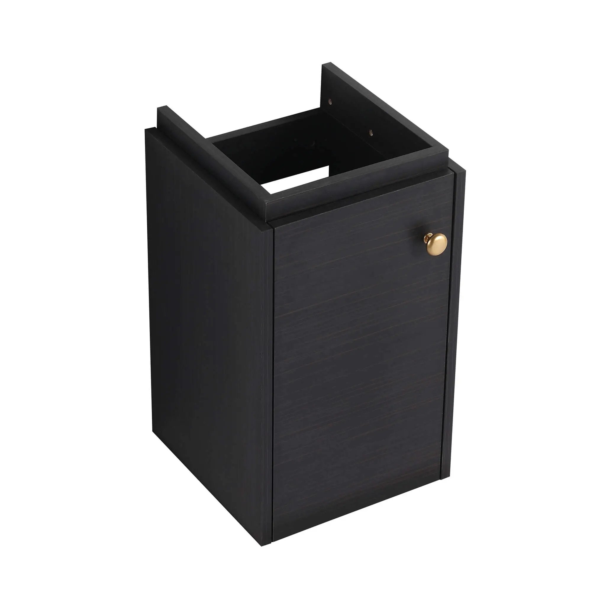 Nuvia Modern Wall-Mounted Bathroom Vanity With Ceramic Sink And Soft Close Door (SAK05214) by SAKSBY WHOLESALE