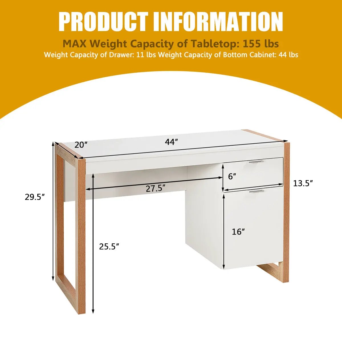 Modern Computer Desk, photo 5 of 9