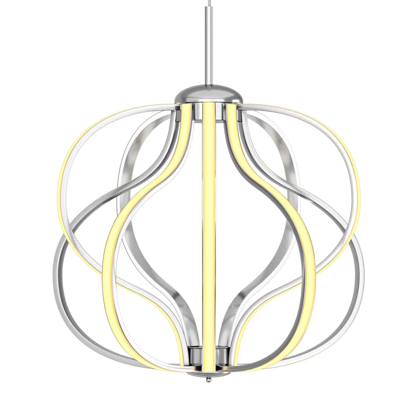Modern Dimmable Warm White LED Chandelier by DirectDeals