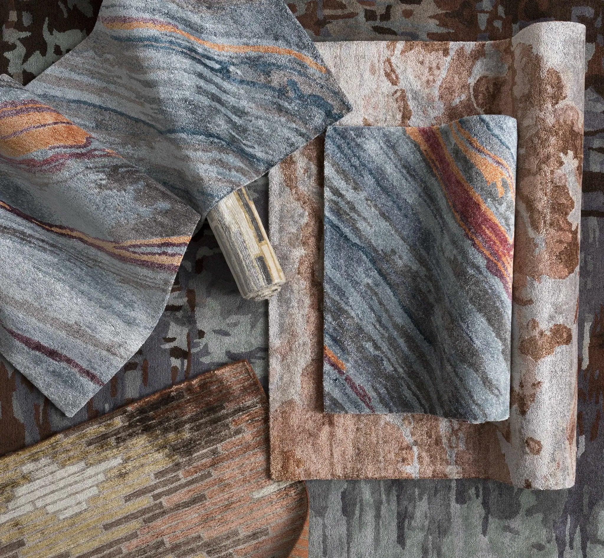 Hundon Viscose Area Carpet - Clearance by Boutique Rugs
