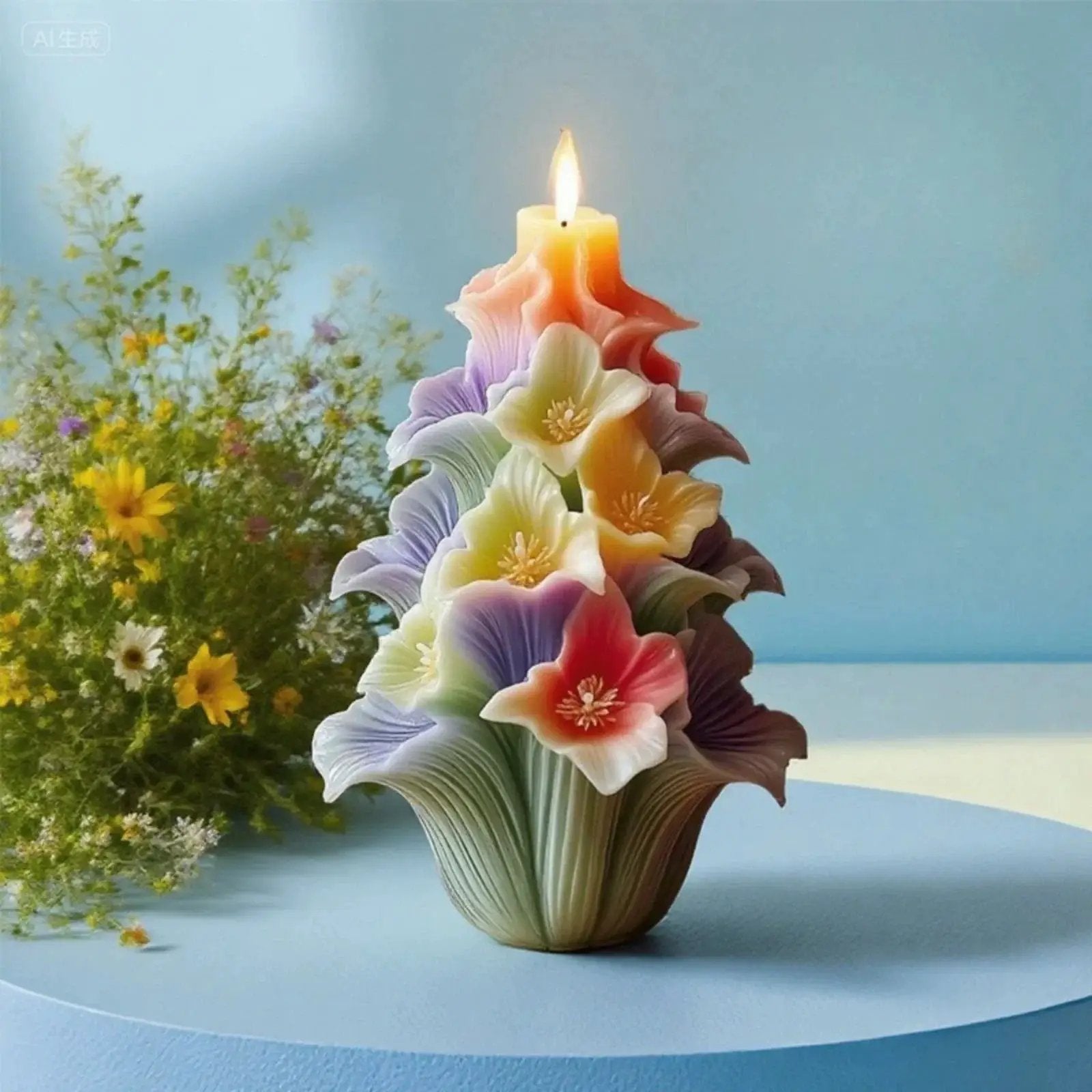 Mold - 3D Floral Silicone by House Of Avana