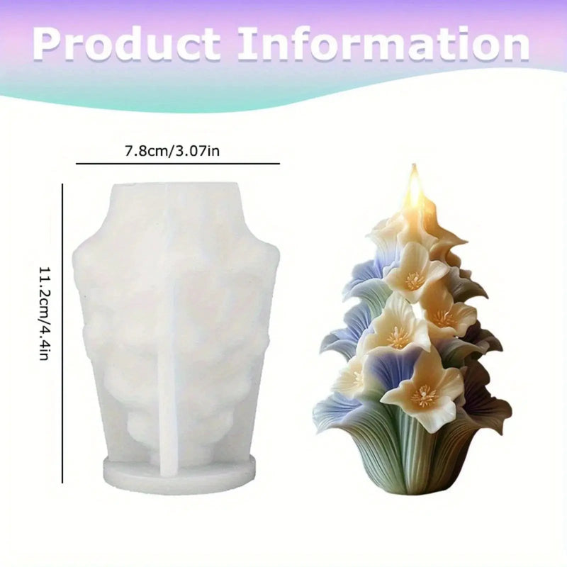 Mold - 3D Floral Silicone by House Of Avana