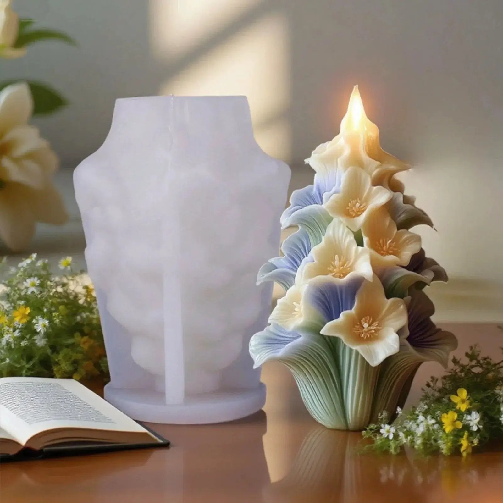 Mold - 3D Floral Silicone by House Of Avana