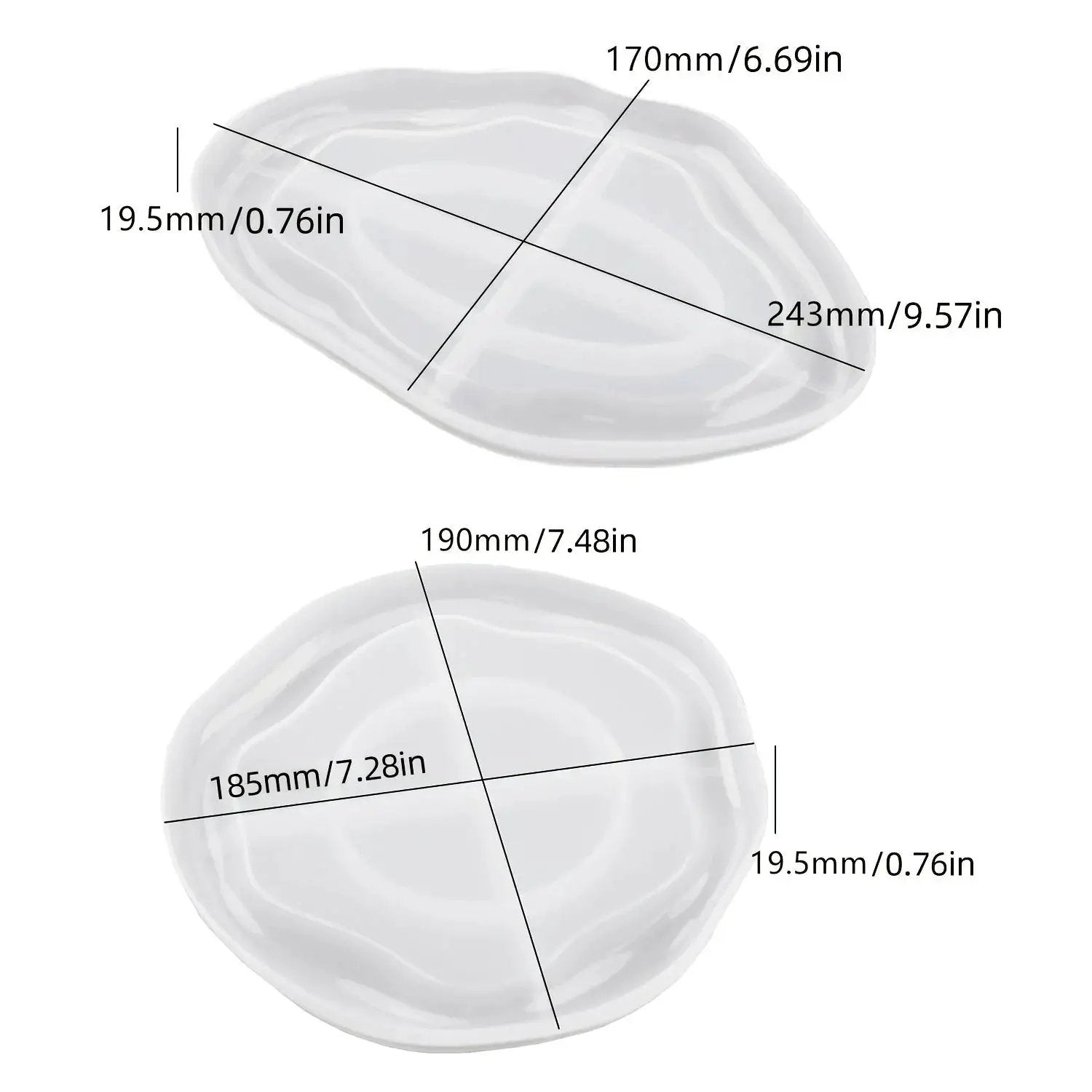 Mold - Cloud White Small by House Of Avana