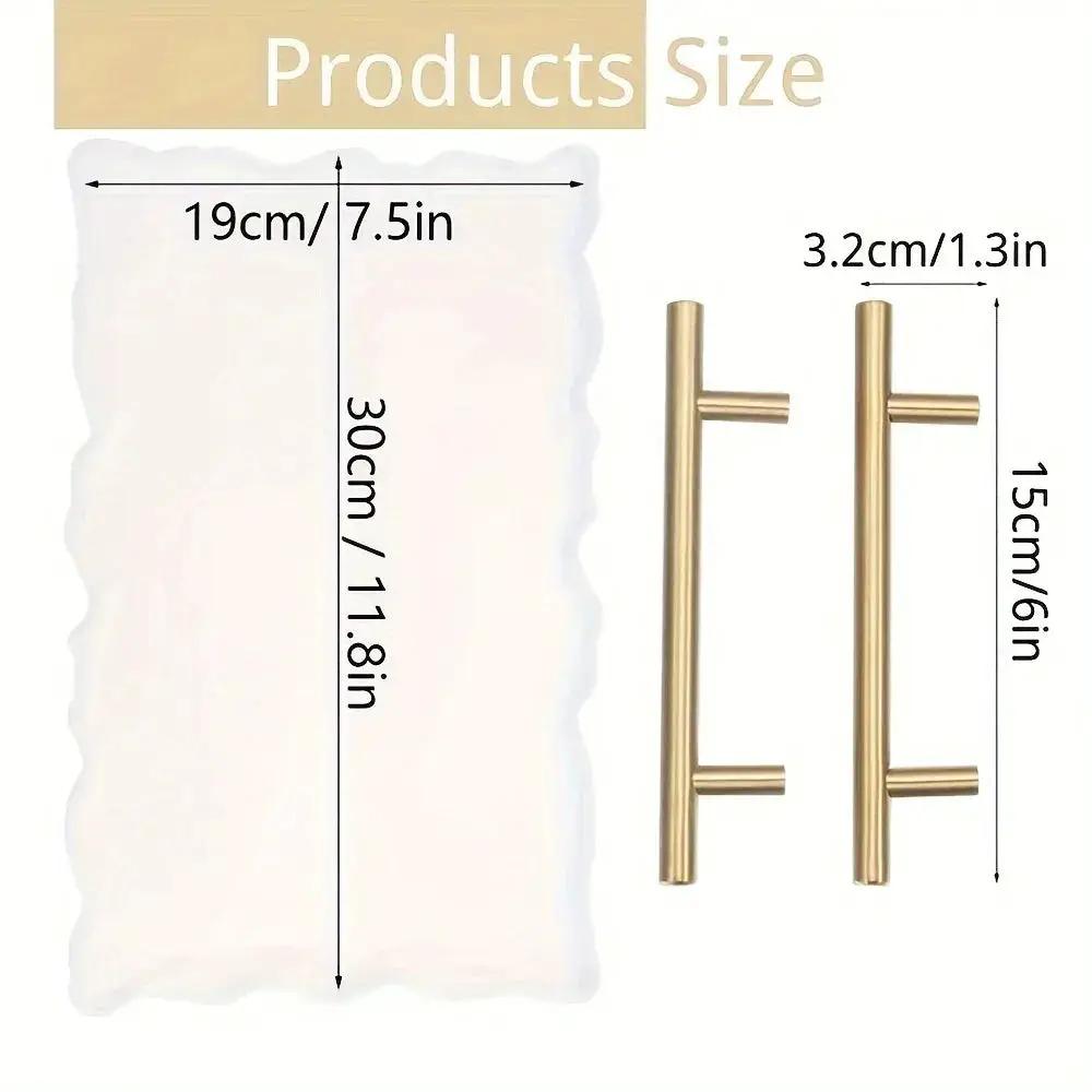 Mold - Rectangular Silicone with Handles by House Of Avana