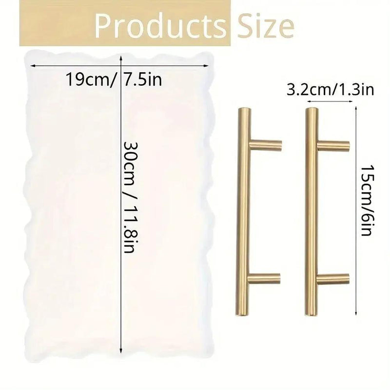 Mold - Rectangular Silicone with Handles by House Of Avana