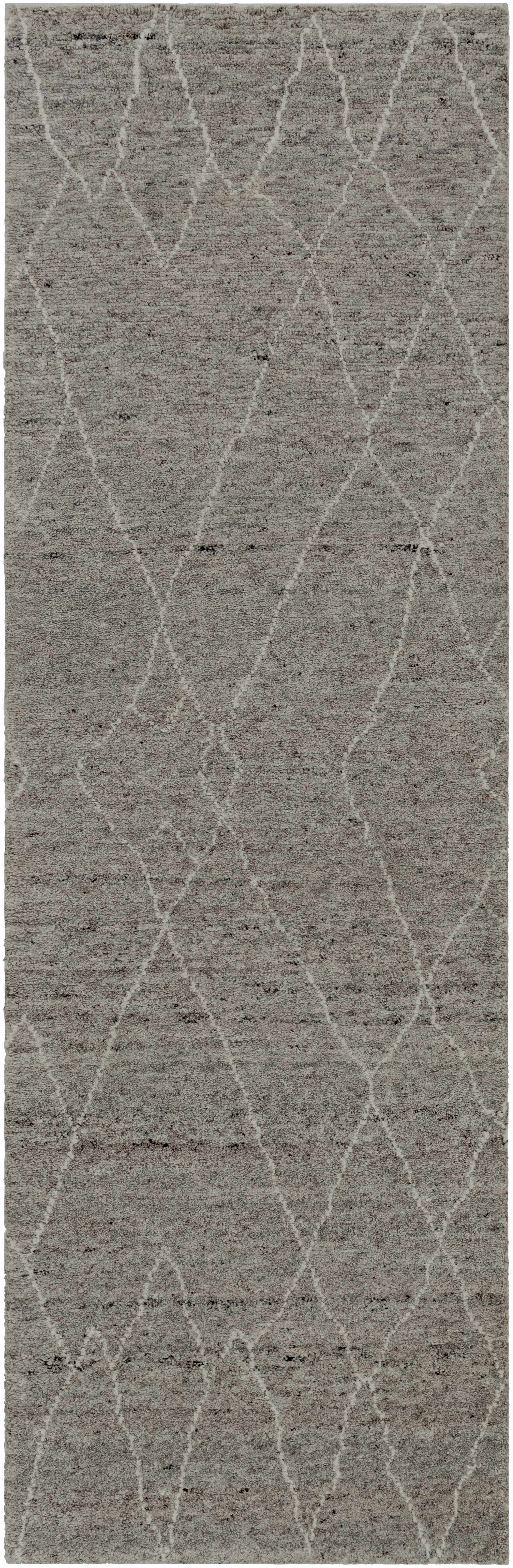 Molugan Gray Premium Wool Rug - Clearance by Boutique Rugs