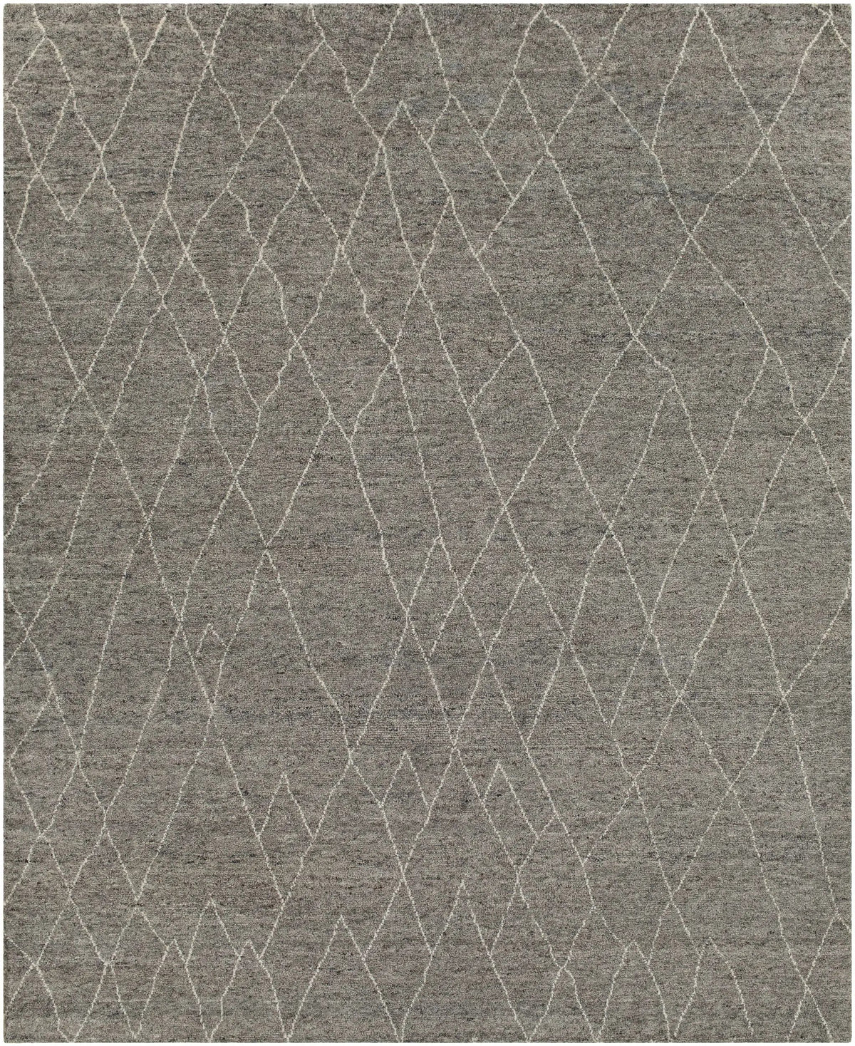 Molugan Gray Premium Wool Rug - Clearance