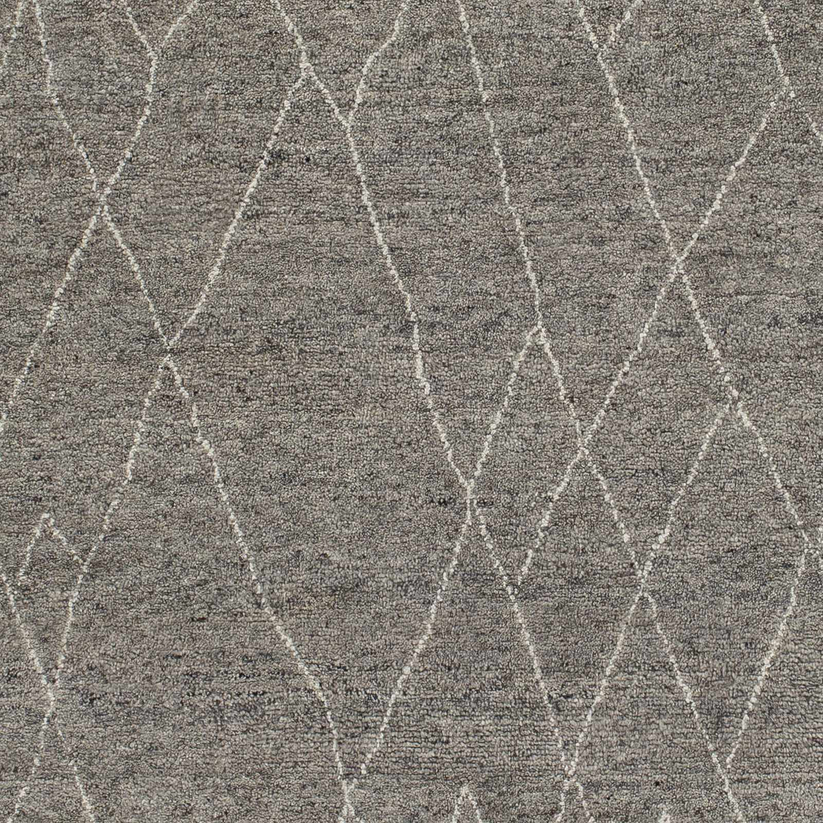 Molugan Gray Premium Wool Rug - Clearance, sample swatch