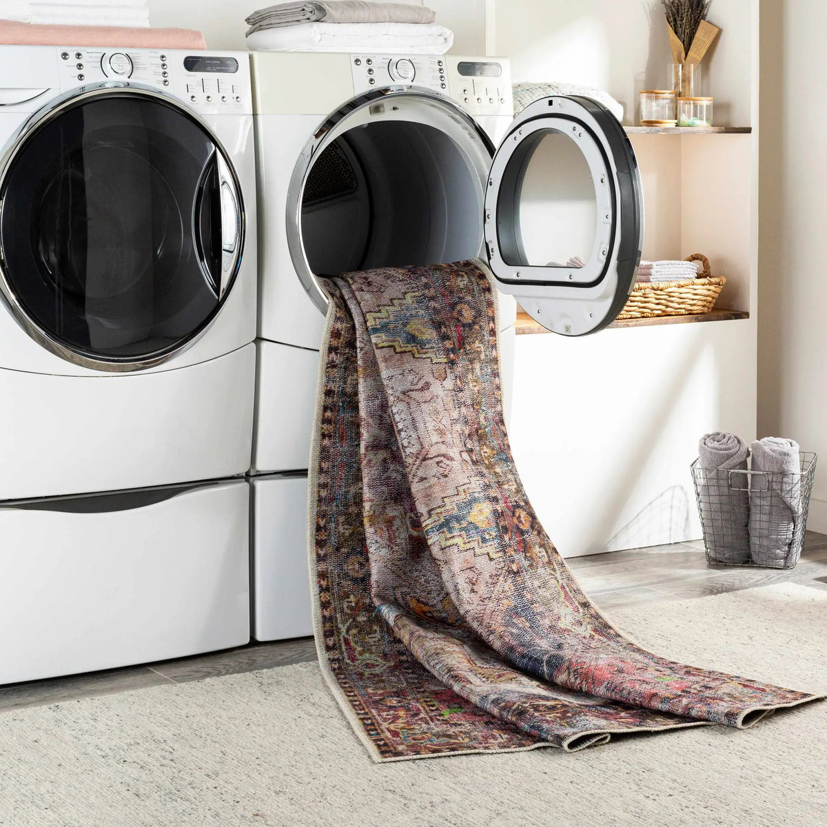 Monching Washable Area Rug - Clearance, photo 10 of 12