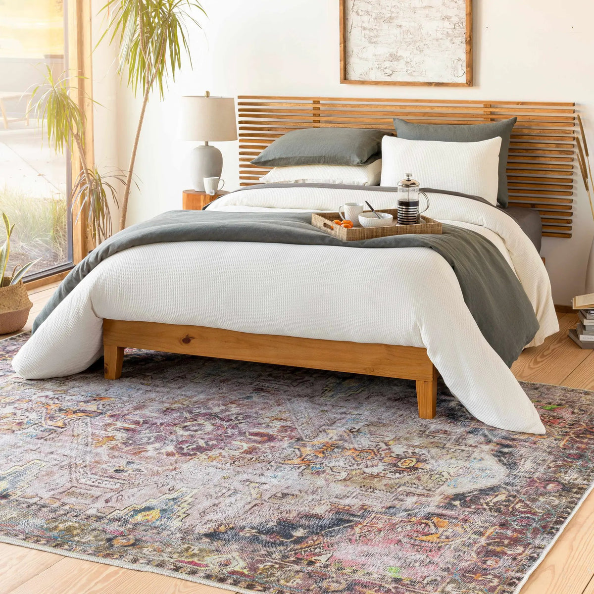 Monching Washable Area Rug - Clearance, installed in a room 3