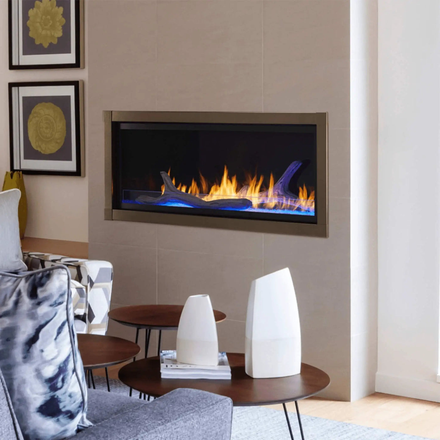 Monessen Artisan 48-Inch Vent-Free Linear Fireplace With IPI Plus Electronic Ignition [AVFL48N/PIP] (SAK93016) by SAKSBY WHOLESALE