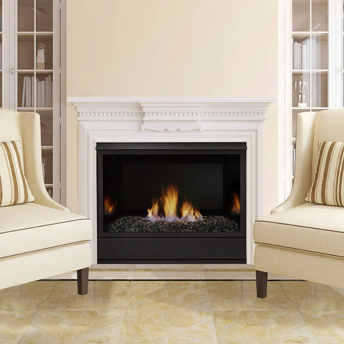 Monessen Aria VFF32/36L Series Vent-Free Traditional Style Fireplace (SAK30485) by SAKSBY WHOLESALE