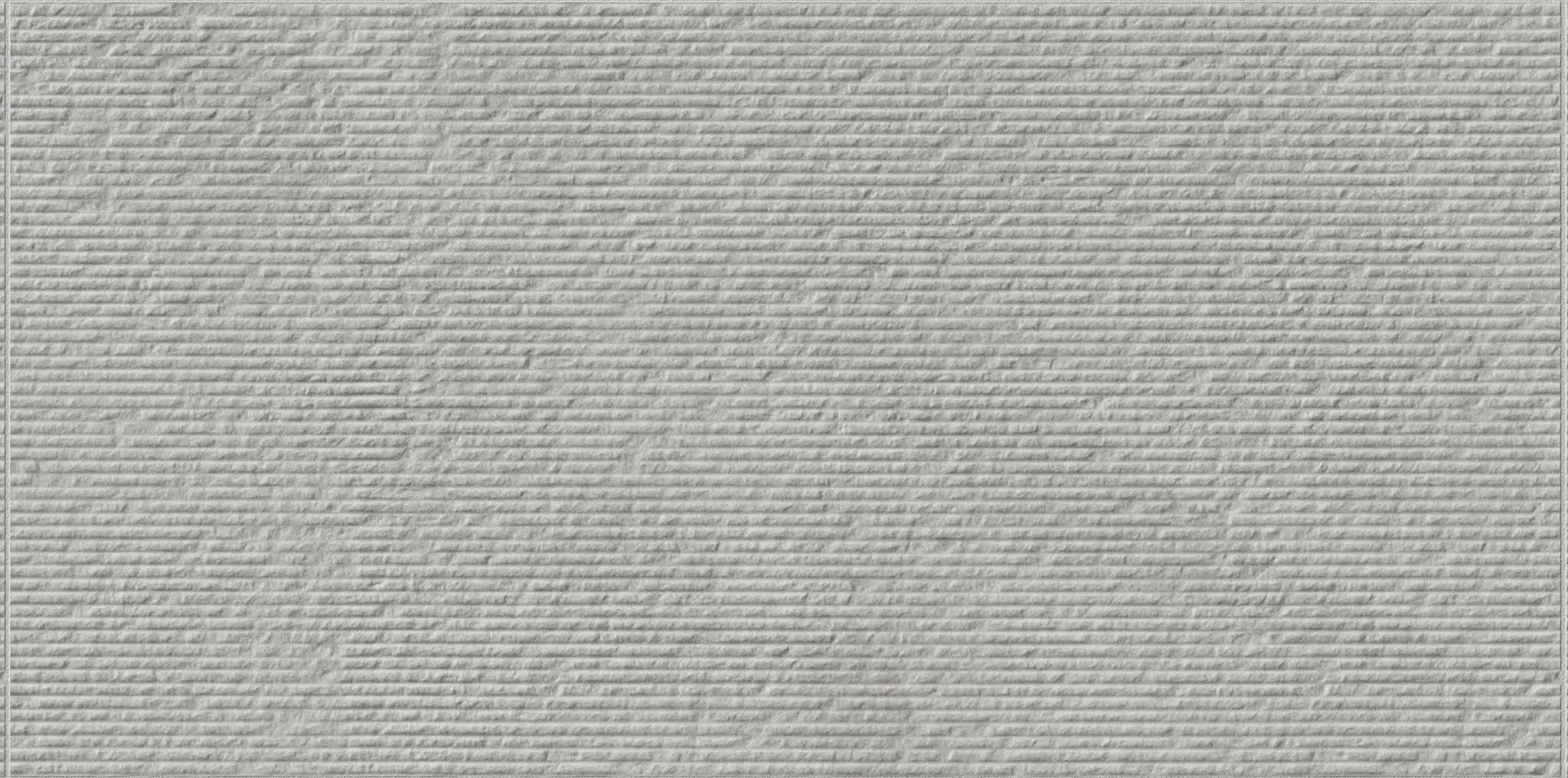 Veneer World Atelier Essence Combed Montauk Grey Slate Look Porcelain Tiles 12x24 by landmarkceramics