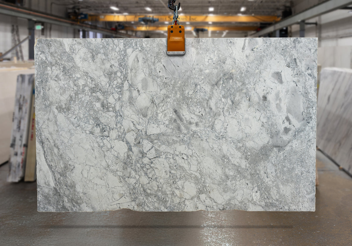 Monte Blanc Polished Quartzite Slab Random batch 08032-1-12
