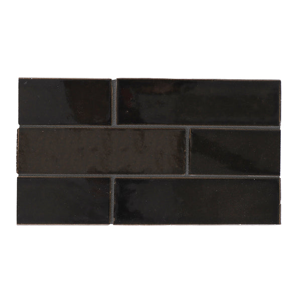 Monte Vista Glossy Glazed Terracotta Tiles 2 1/8x7 1/2