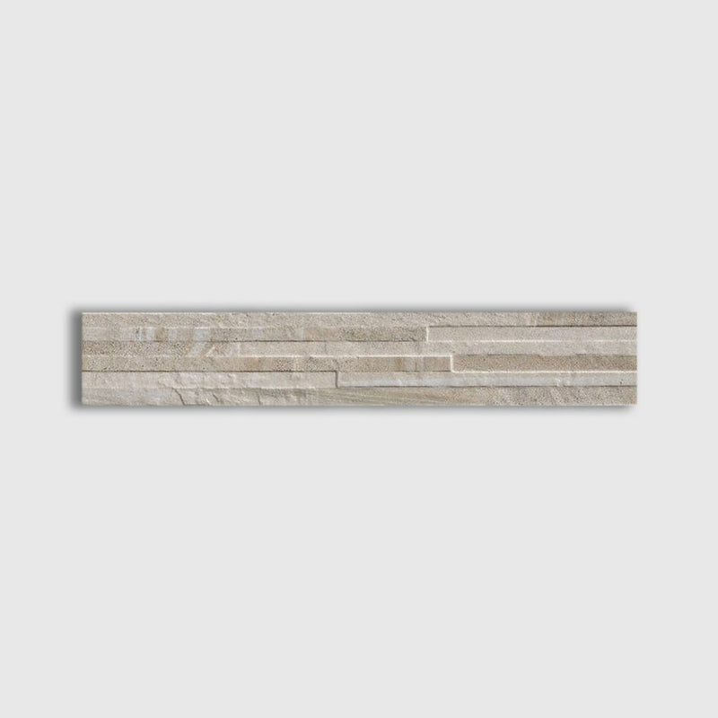 Montenapoleone Glazed Brick Stone Look Porcelain Decorative 4x24 Porcelain Glazed 4x24 Decorative
