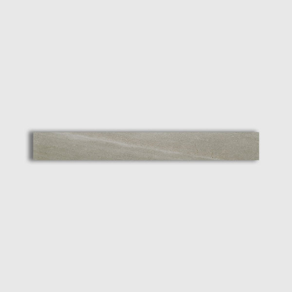 Montenapoleone Glazed Bullnose Stone Look Porcelain Base 3x24