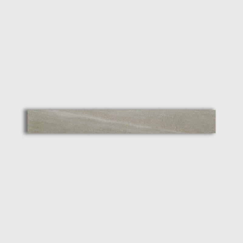 Montenapoleone Glazed Bullnose Stone Look Porcelain Base 3x24 Porcelain Glazed 3x24 Base