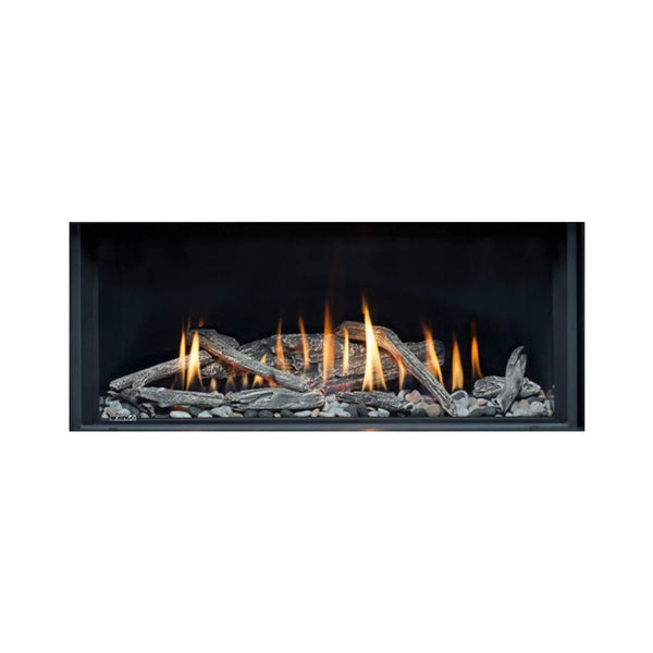 Montigo Distinction 63-Inch Single Sided Linear Direct Vent Natural Gas Fireplace [D6315NI-2] (SAK34218)