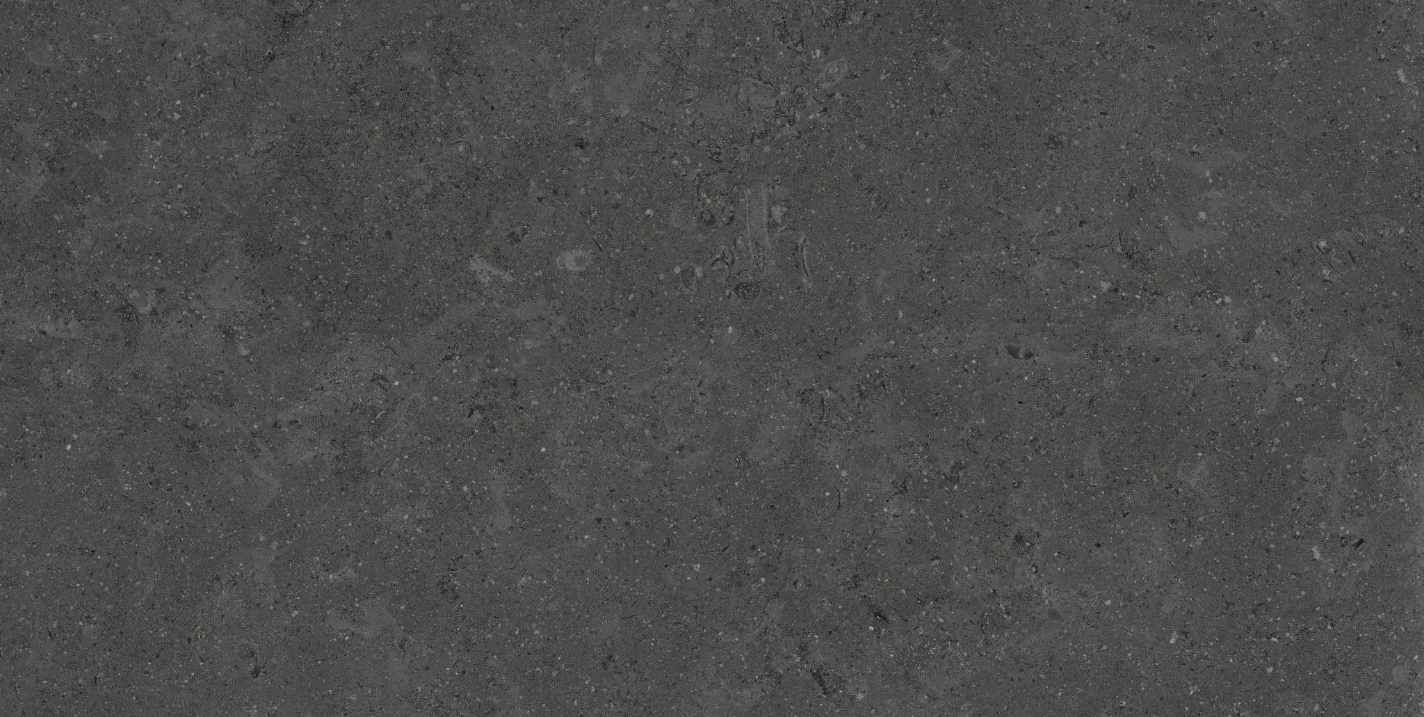 Mood Charcoal Anti-Slip Grip Limestone Look Porcelain Tiles 12x24 by landmarkceramics