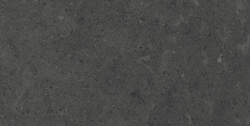 Mood Charcoal Limestone Look Porcelain Tiles 12x24 by landmarkceramics