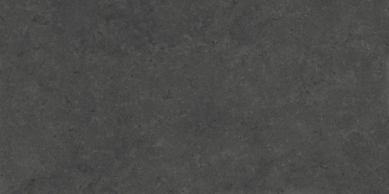 Mood Charcoal Anti-Slip Grip Limestone Look Porcelain Tiles 24x48 by landmarkceramics