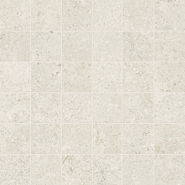 Mood Frost Mosaic A Limestone Look Porcelain Mosaics 12x12