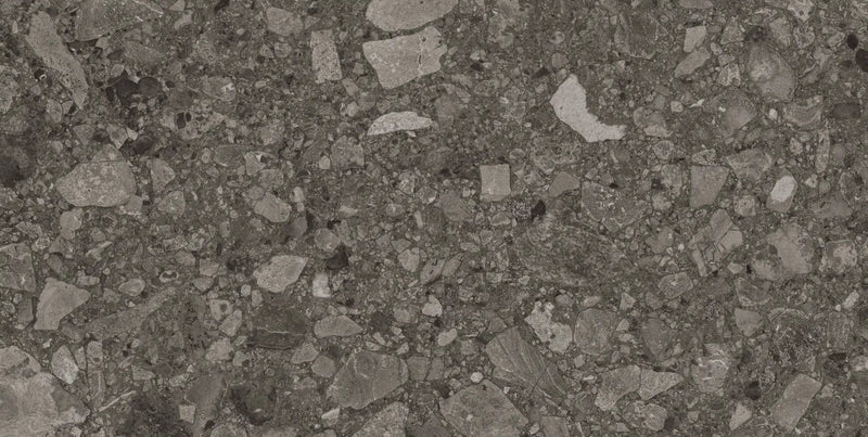 Mood Smoke Limestone Look Porcelain Tiles 12x24 by landmarkceramics