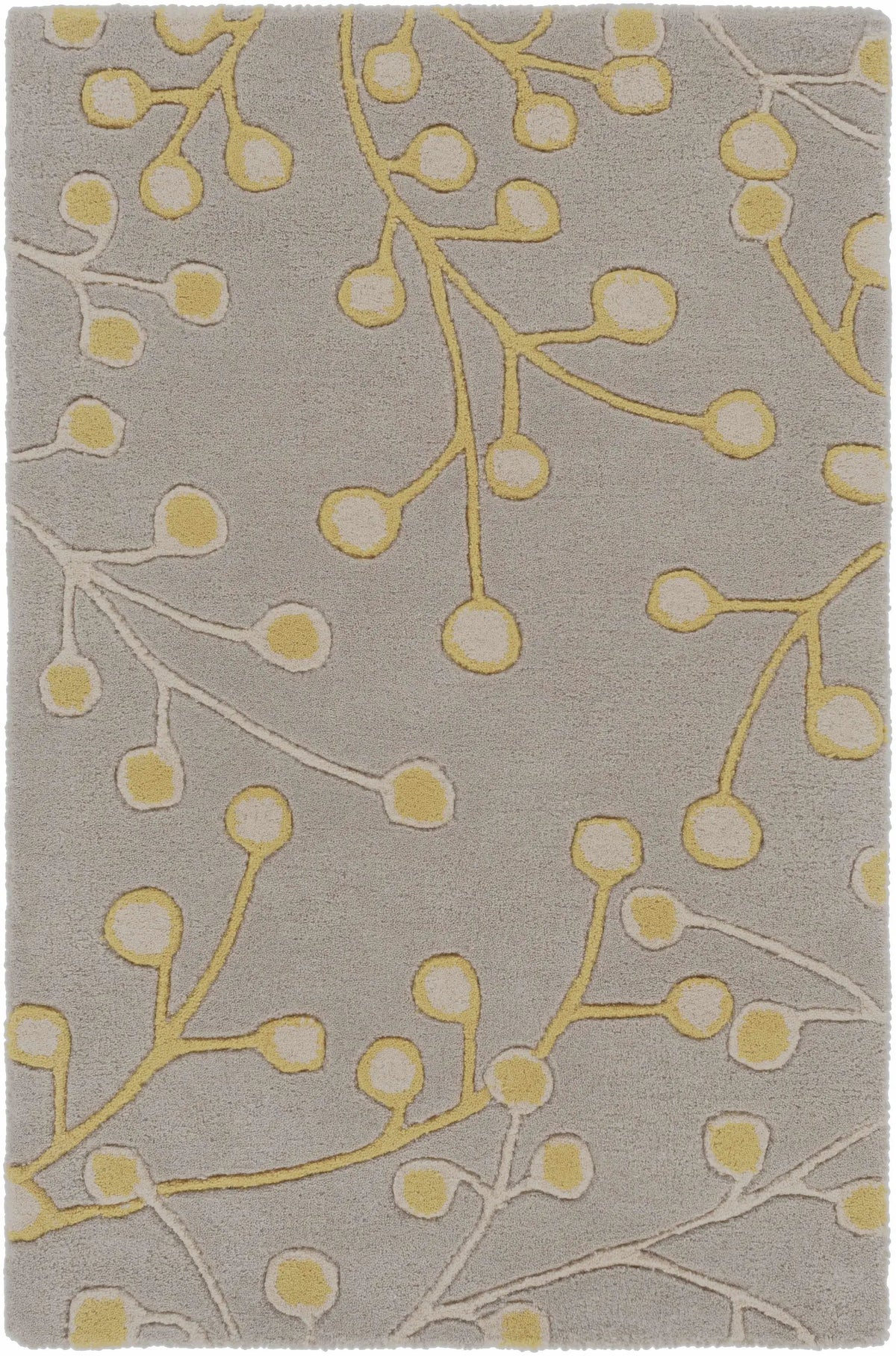 Elsu Mustard Wool Area Rug, photo 6 of 15