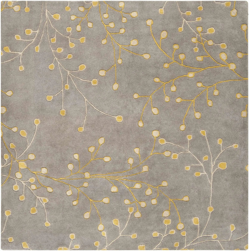Elsu Mustard Wool Area Rug by Boutique Rugs