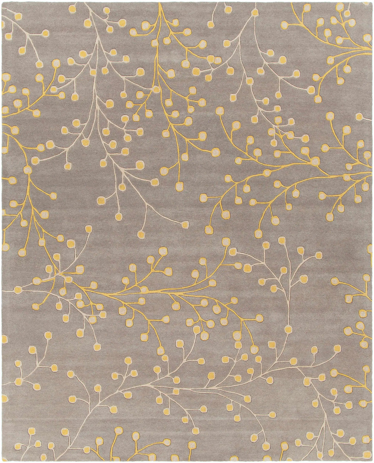 Elsu Mustard Wool Area Rug, photo 15 of 15