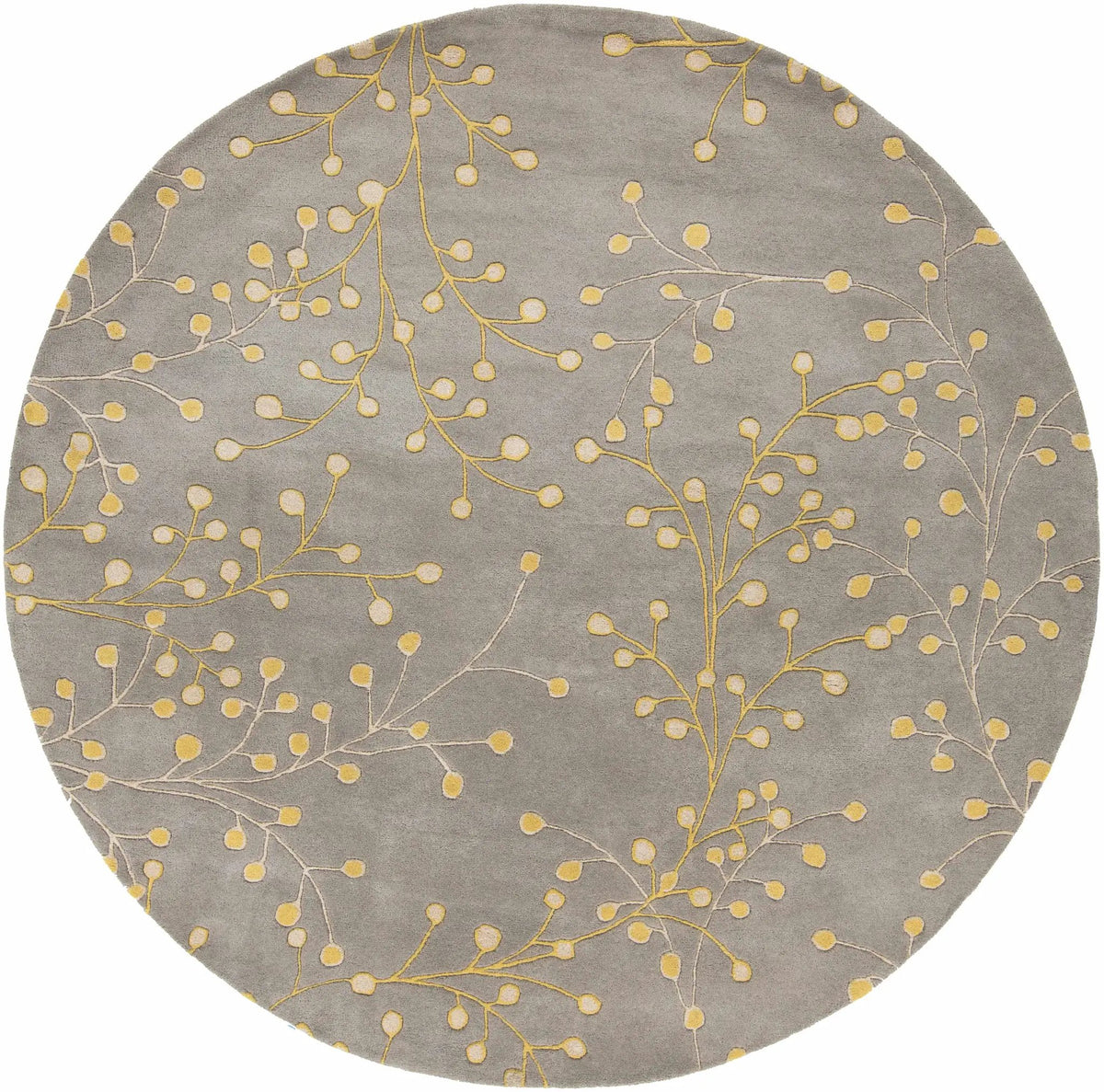 Elsu Mustard Wool Area Rug, photo 13 of 15