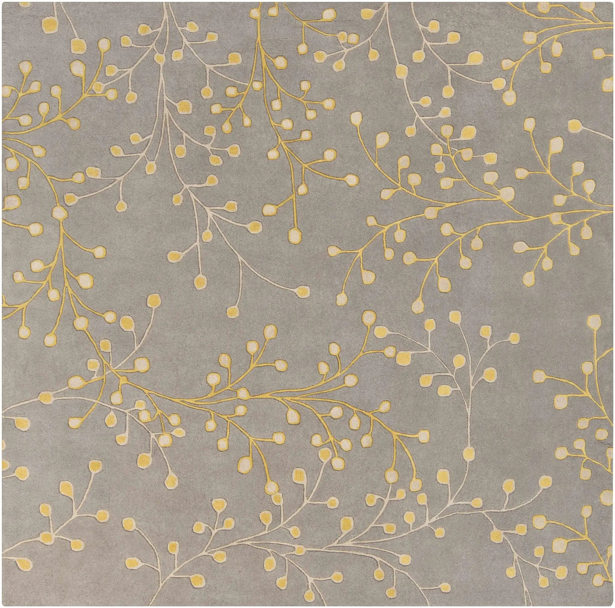 Elsu Mustard Wool Area Rug, photo 14 of 15