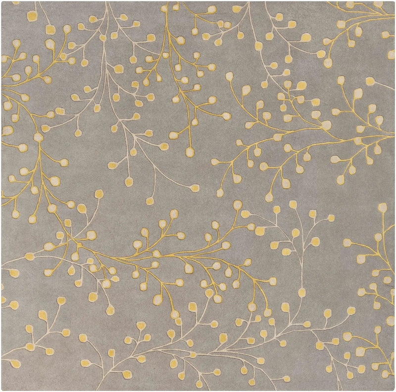Elsu Mustard Wool Area Rug by Boutique Rugs