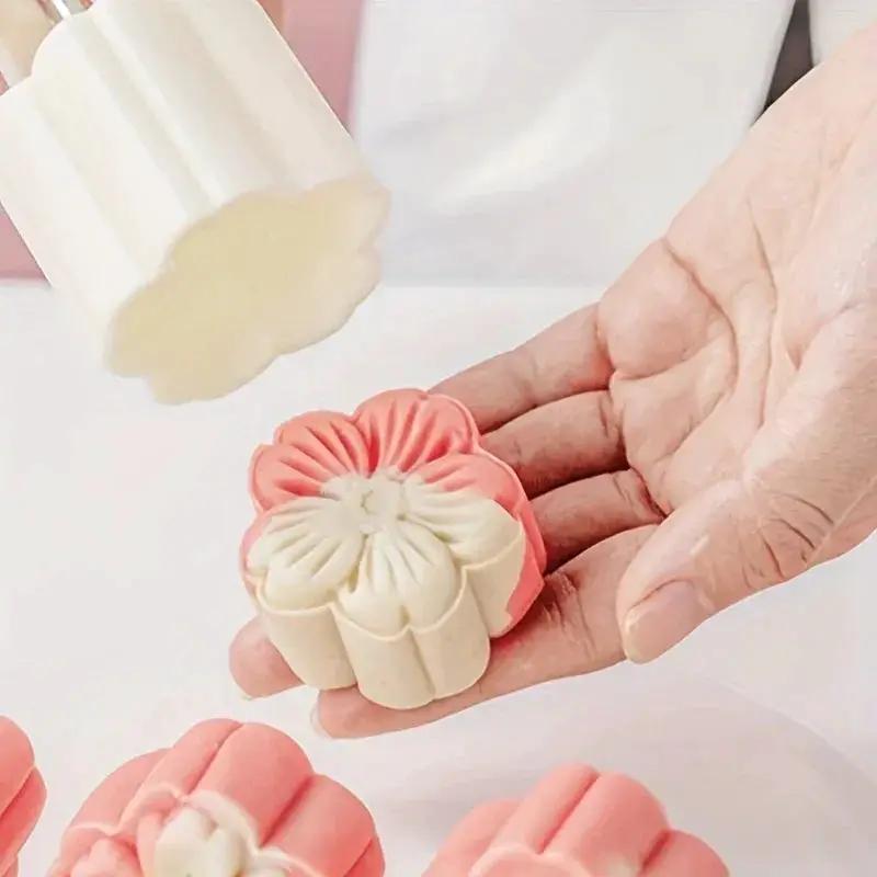 Moon Cake Maker - Plastic Cherry Blossom Mold by House Of Avana