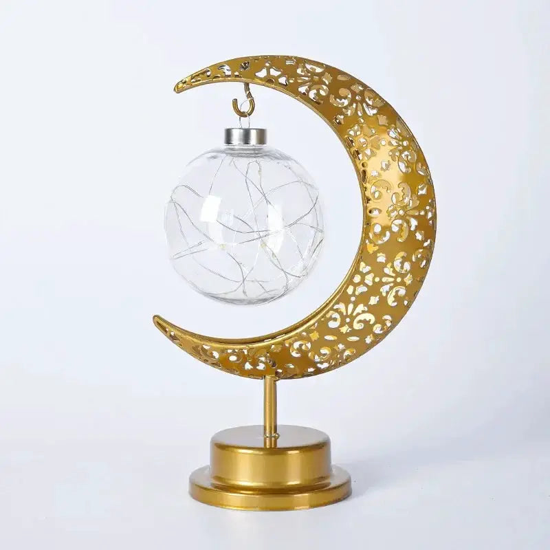 Moon Lights - LED Islamic Hanging Star by House Of Avana