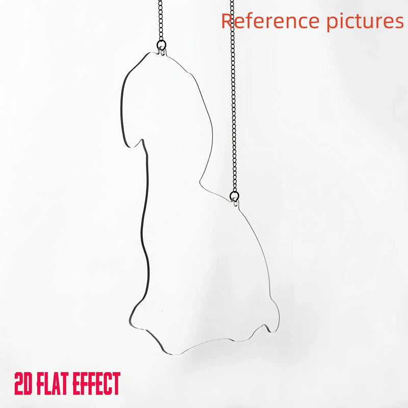 Moonlight Catcher - Colorful Stained Glass 20cm by House Of Avana
