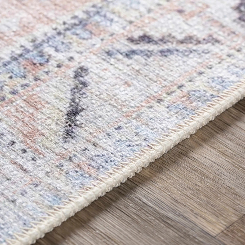 Morcott Peach Washable Area Rug by Boutique Rugs