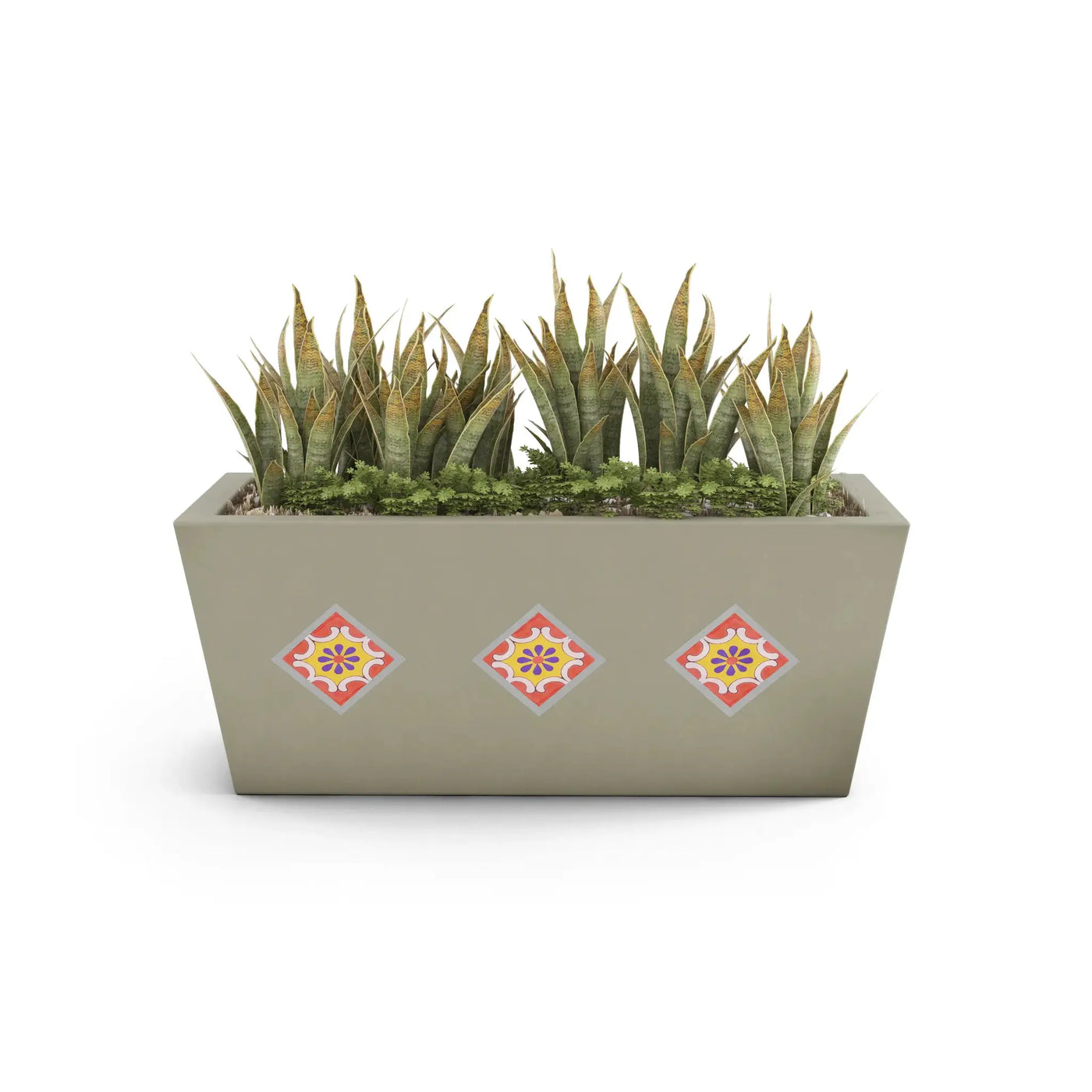 Mosaic Outdoor Planters by ModaConcrete - Direct source for architectural and precast concrete
