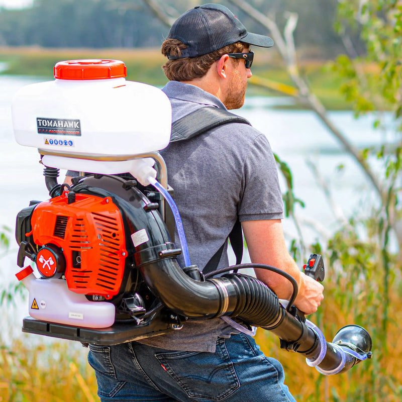 3.7 Gal Backpack Mosquito Fogger Leaf Blower for Pest Control by Tomahawk Power
