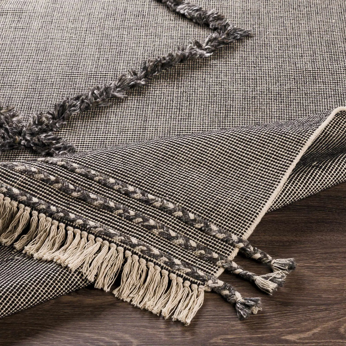 Mossman Brown Diamond High-Low Rug - Clearance, photo 5 of 6
