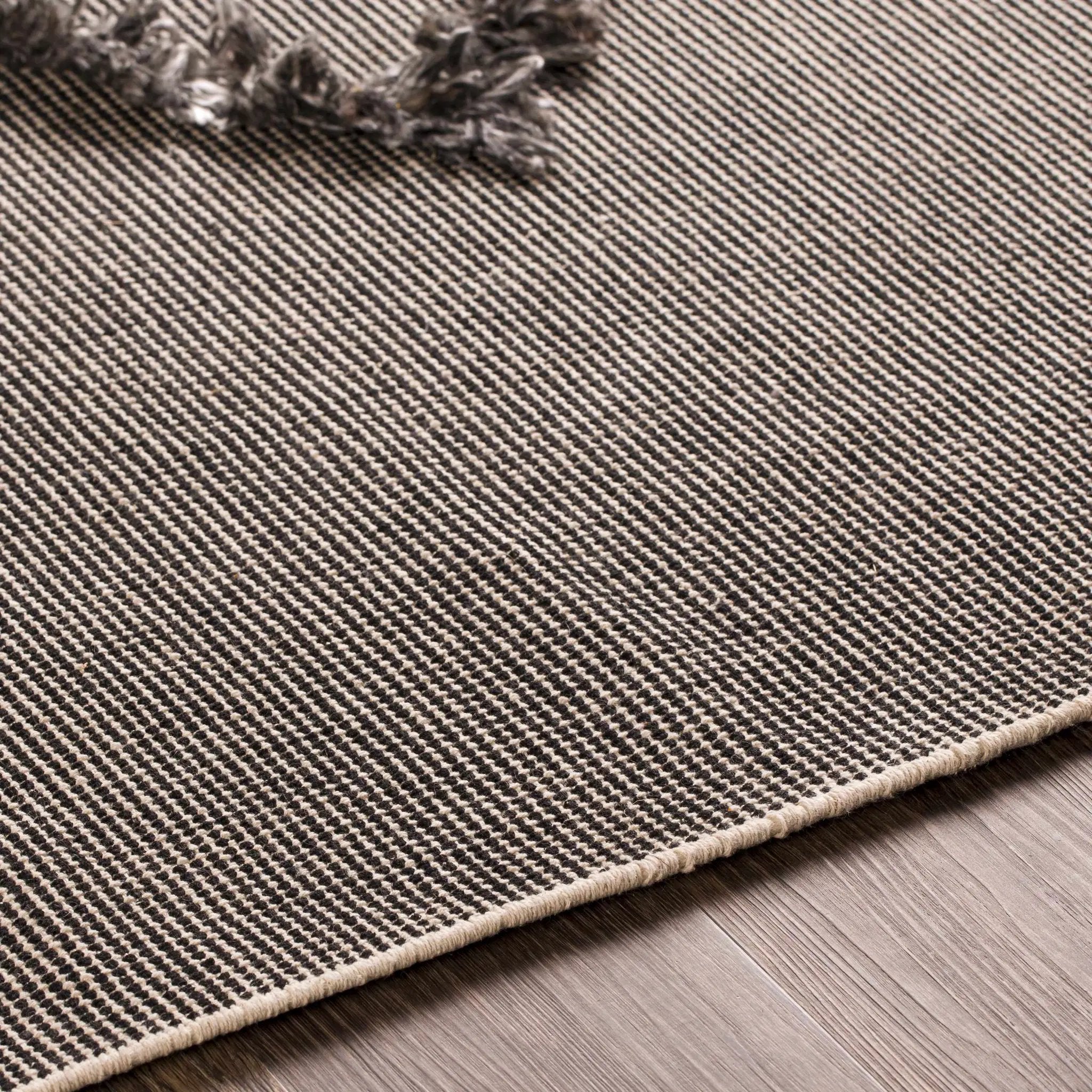 Mossman Brown Diamond High-Low Rug - Clearance by Boutique Rugs