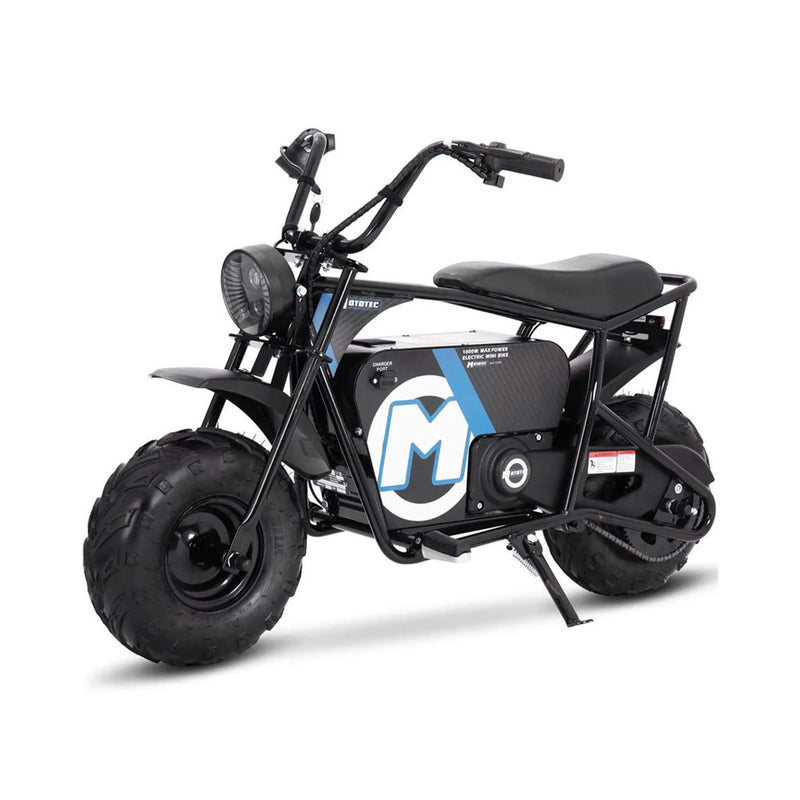 MotoTec 1000W 48V/12AH Electric Powered Mini Bike, Black (SAK17859) by SAKSBY WHOLESALE