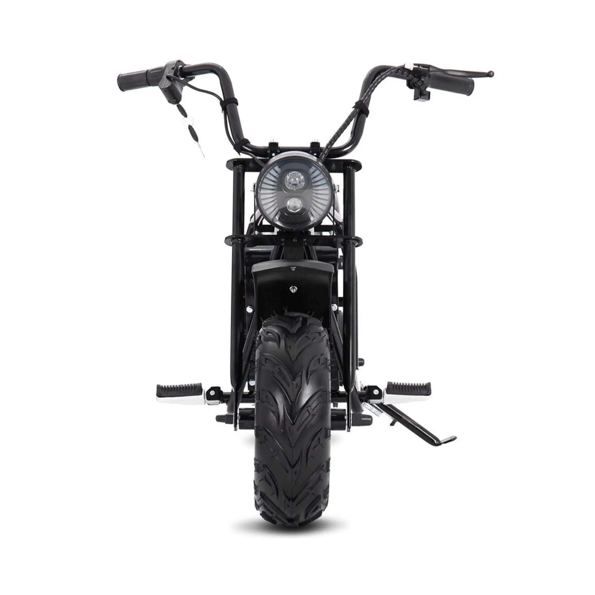 MotoTec 1000W 48V/12AH Electric Powered Mini Bike, Black (SAK17859) by SAKSBY WHOLESALE