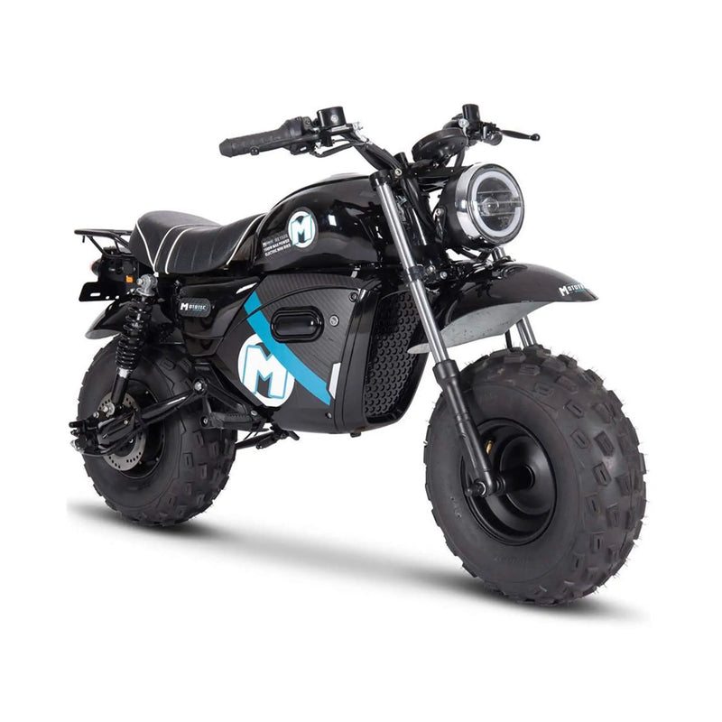 MotoTec 1500W 60V/20AH Electric Powered Mini Bike, Black (SAK32086) by SAKSBY WHOLESALE