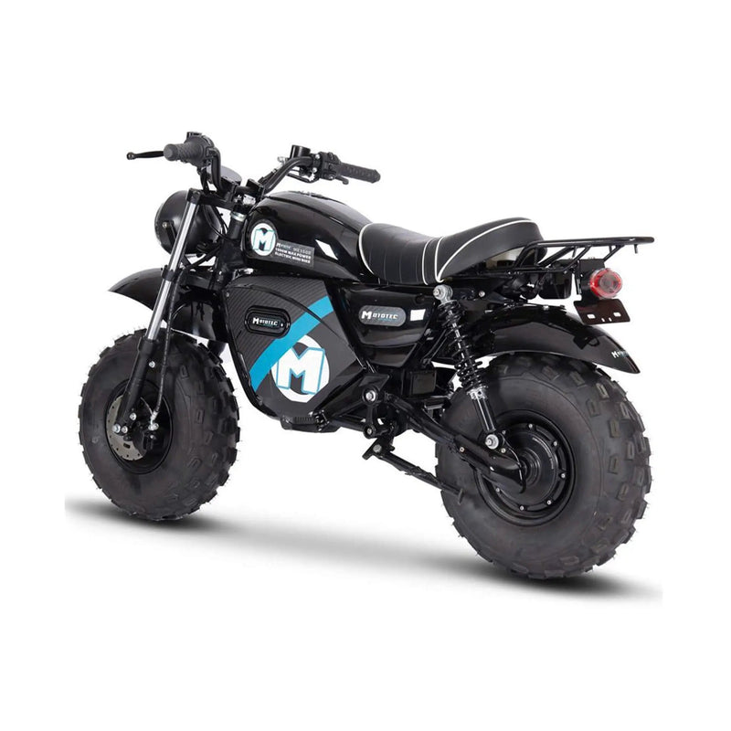 MotoTec 1500W 60V/20AH Electric Powered Mini Bike, Black (SAK32086) by SAKSBY WHOLESALE