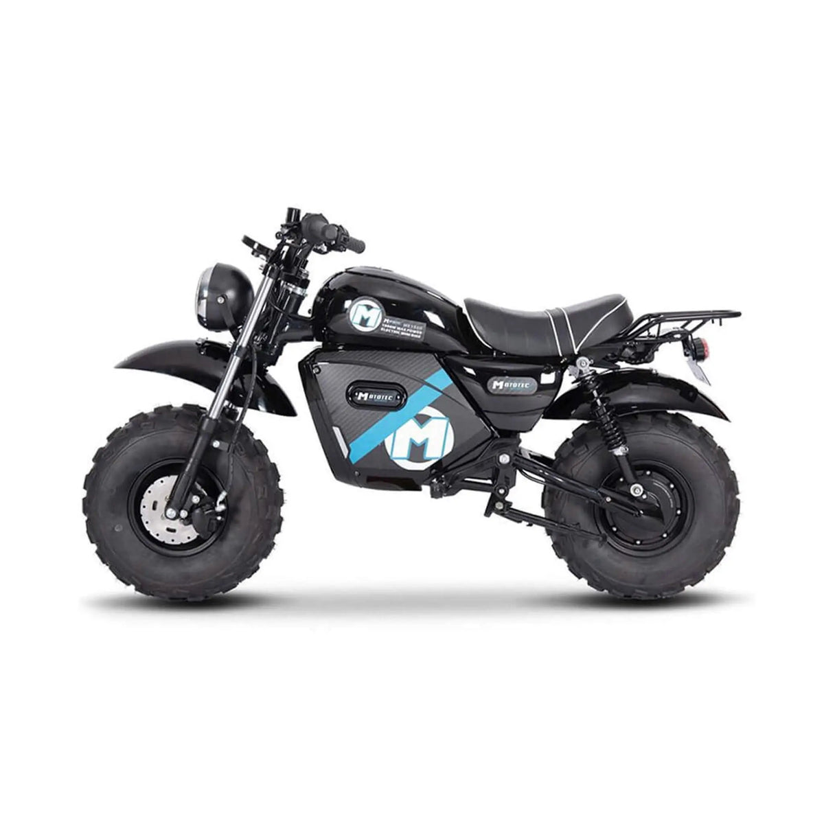 MotoTec 1500W 60V/20AH Electric Powered Mini Bike, Black (SAK32086) by SAKSBY WHOLESALE