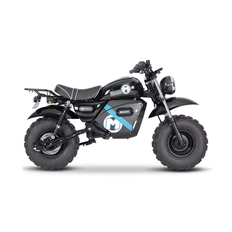 MotoTec 1500W 60V/20AH Electric Powered Mini Bike, Black (SAK32086) by SAKSBY WHOLESALE