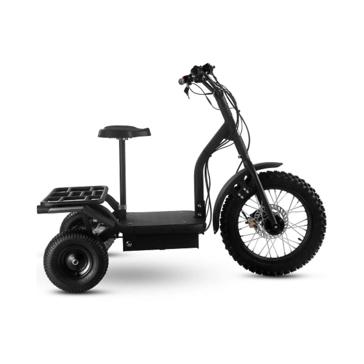 MotoTec 48V 1200W Electric Trike Three Wheel Scooter (SAK70549) by SAKSBY WHOLESALE